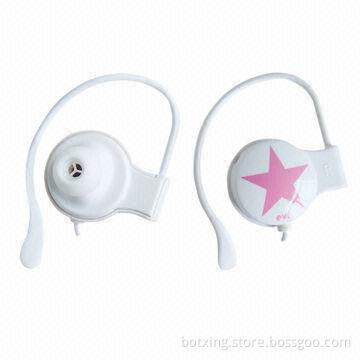 2013 Fashionable Design Hang-ear Earphones with 20 to 20,000Hz Frequency Response